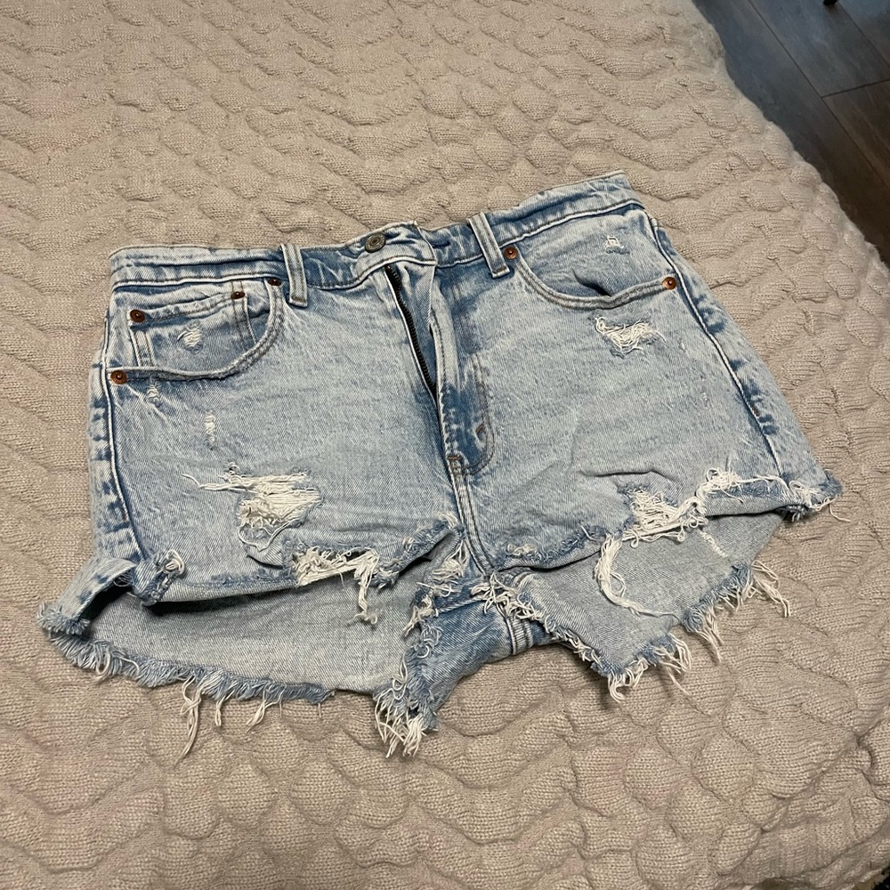 Abercrombie jean shorts